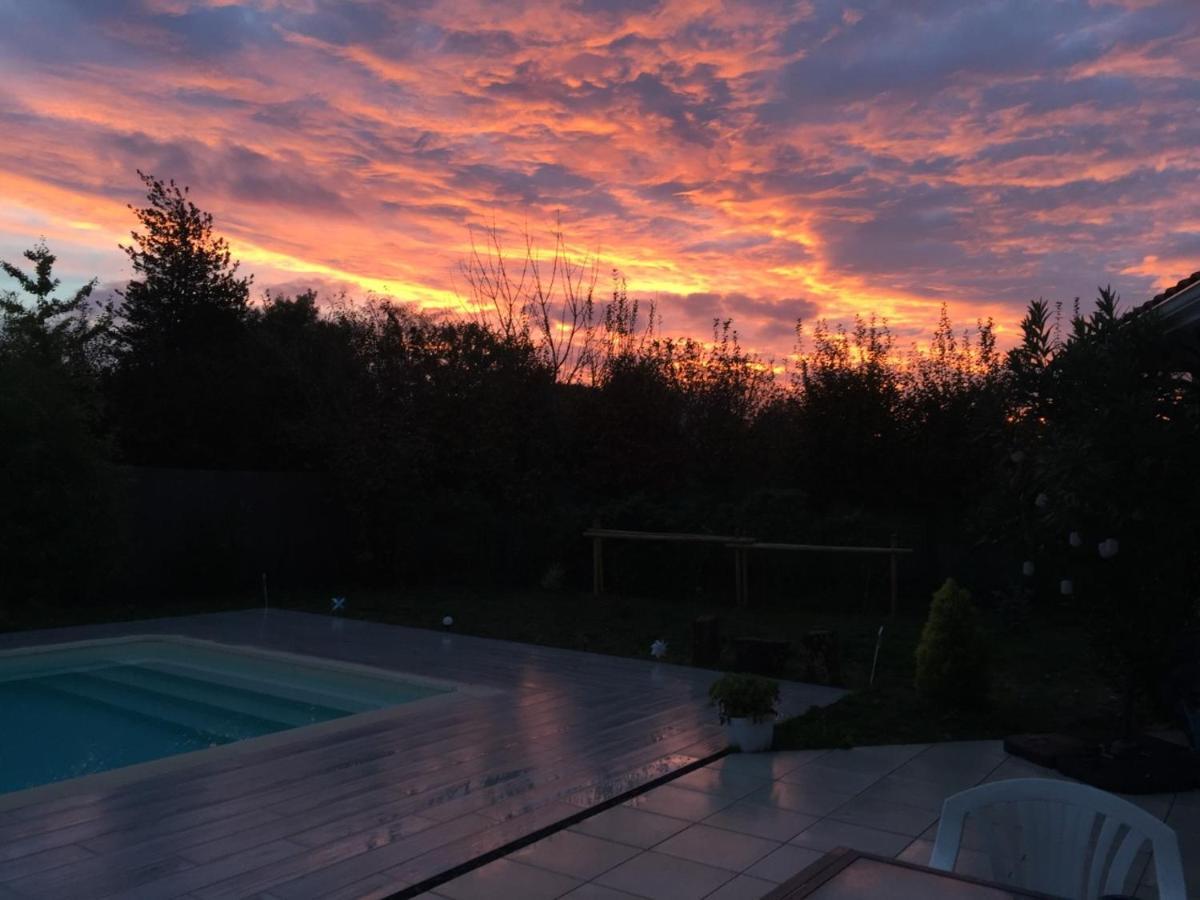 Bed and Breakfast Le Teich Tranquille Exterior foto